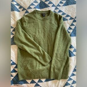 I Crew Crewcuts kids cashmere sweater, Heather green, size XL (12-14)